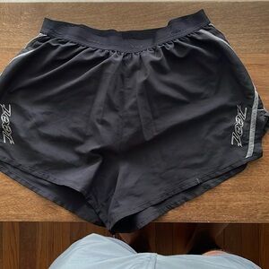 Men’s Zoot running shorts. Large